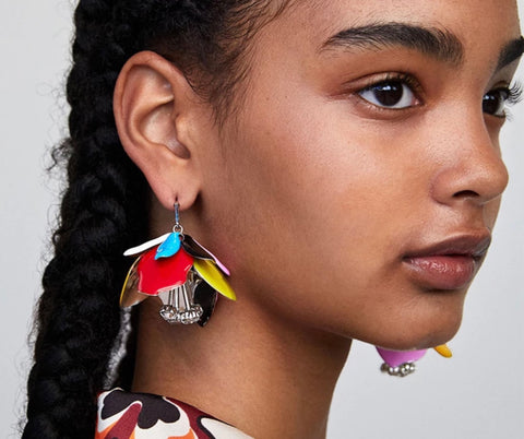 The “Petal Illusions” Earrings