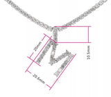 The “Diamond Pendant Chain Necklace”
