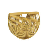 The “Dahli” Bamboo clutch